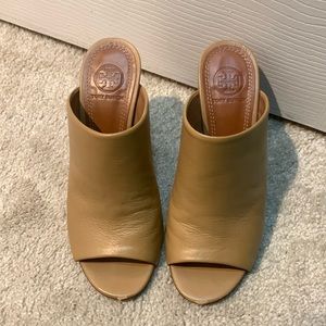 Tory Burch 4” mule used great condition, size 6